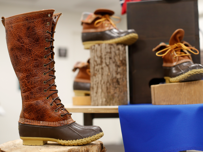 Illustrative example of ll bean shoes