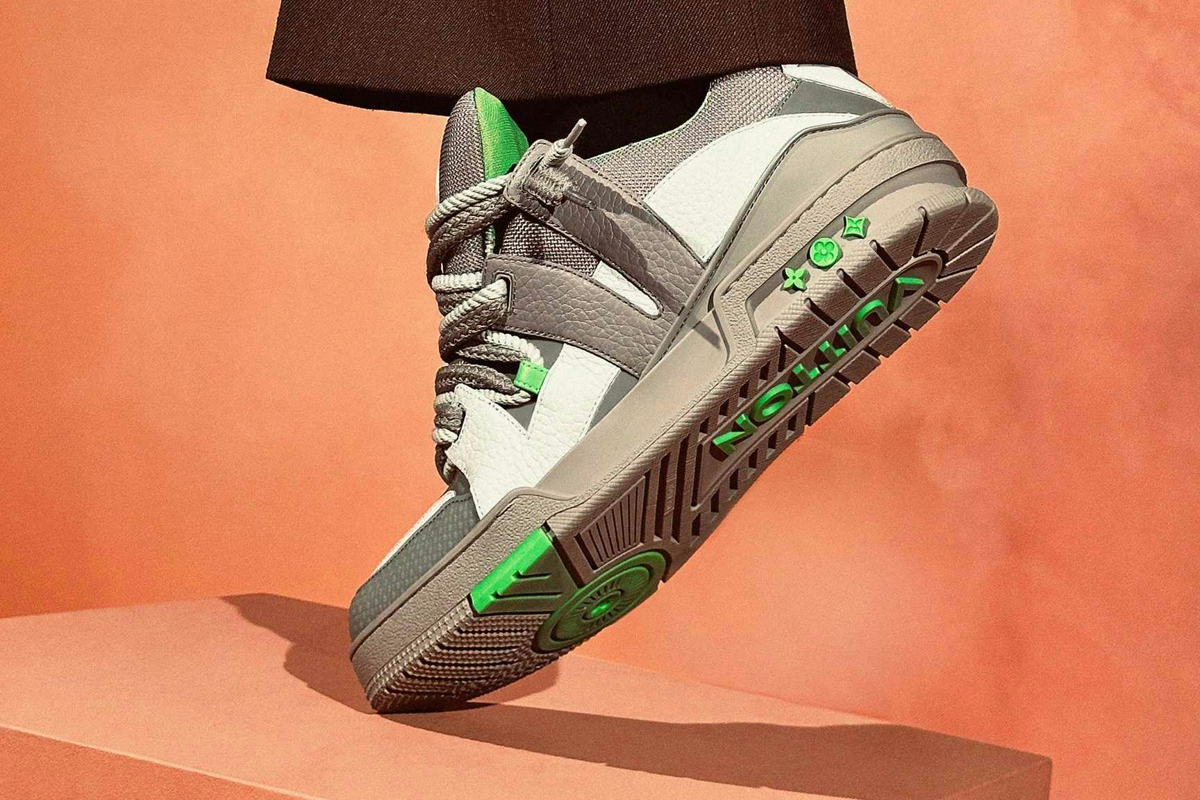Illustrative example of lv skate shoes