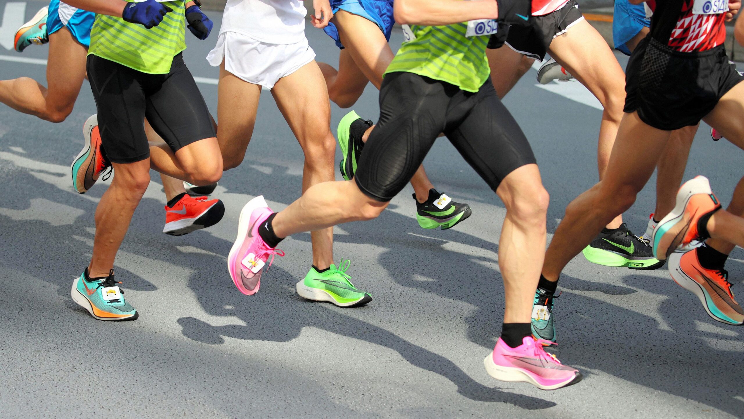Illustrative example of marathon shoes