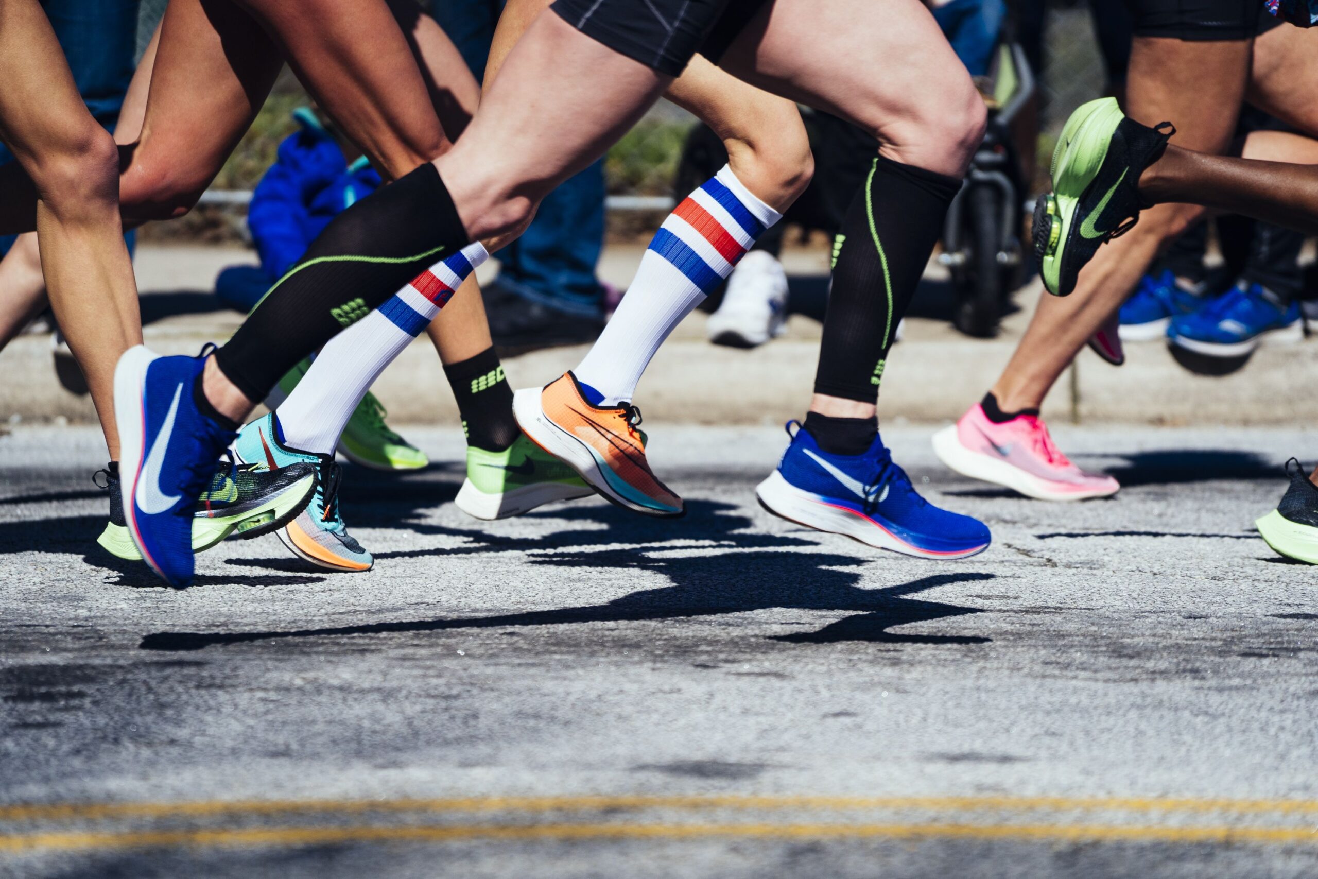 Illustrative example of marathon shoes