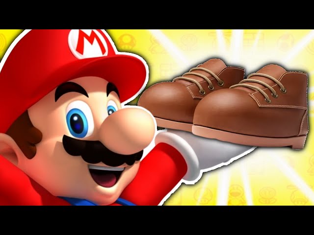 Illustrative example of mario shoes