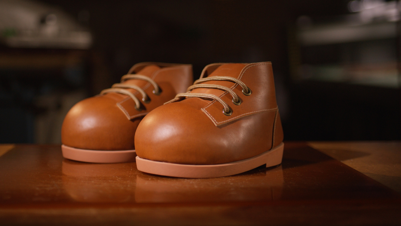 Illustrative example of mario shoes