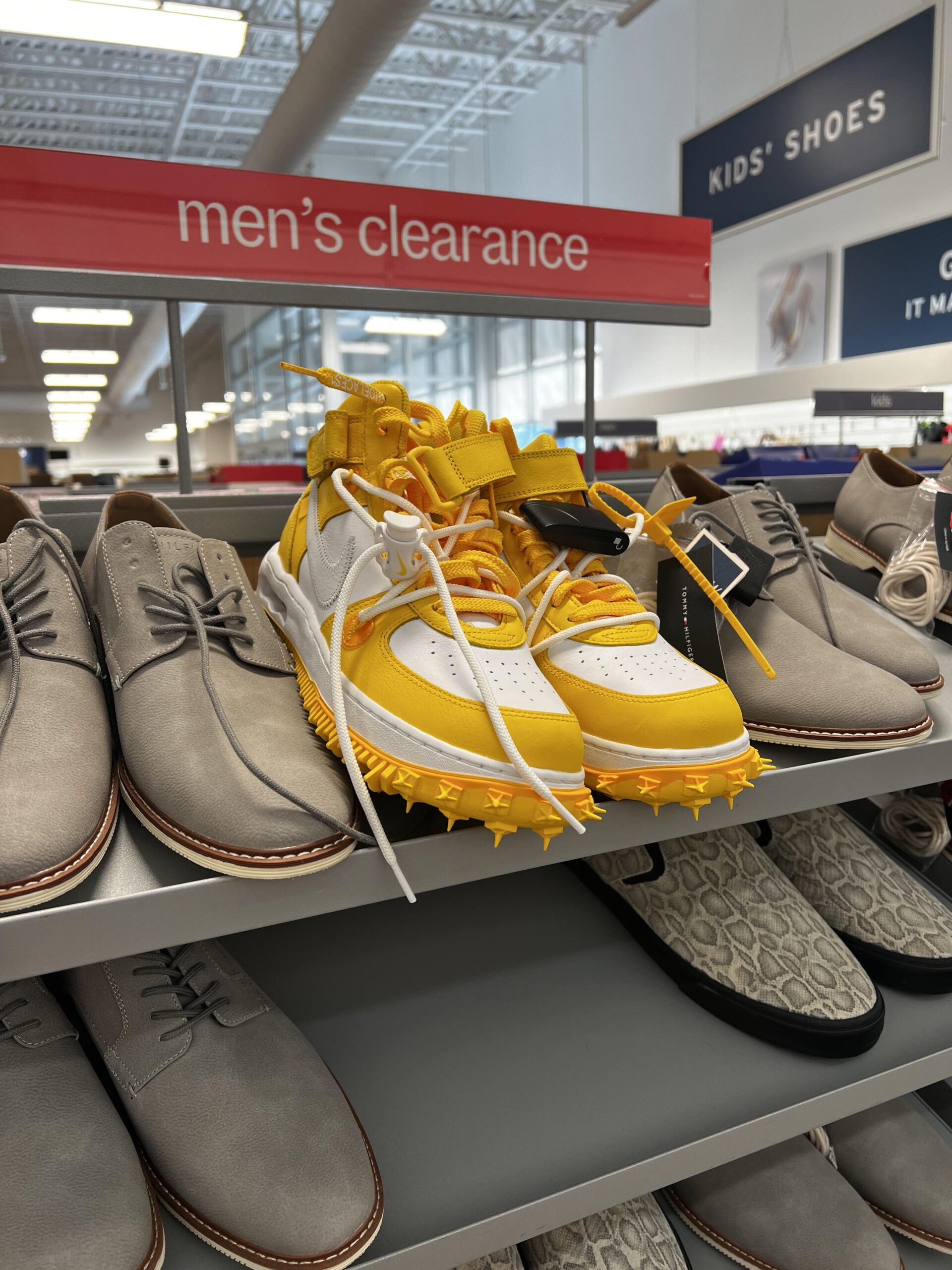 Illustrative example of marshalls shoes