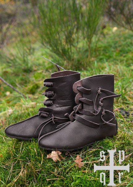 Illustrative example of medieval shoes