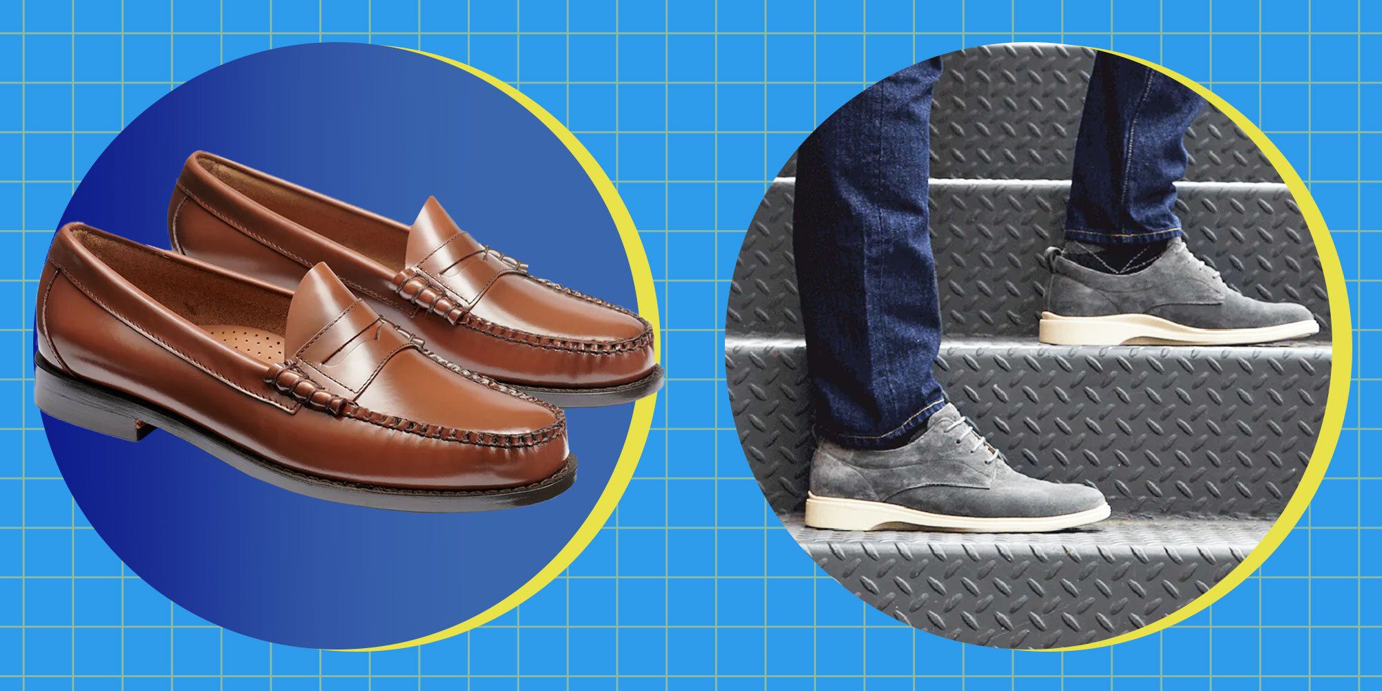 Illustrative example of men s casual shoes