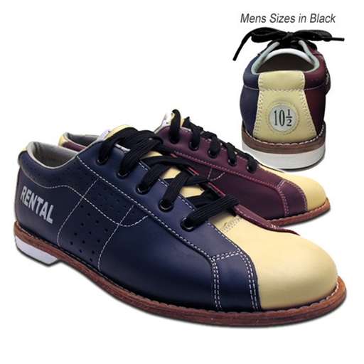 Illustrative example of men's bowling shoes