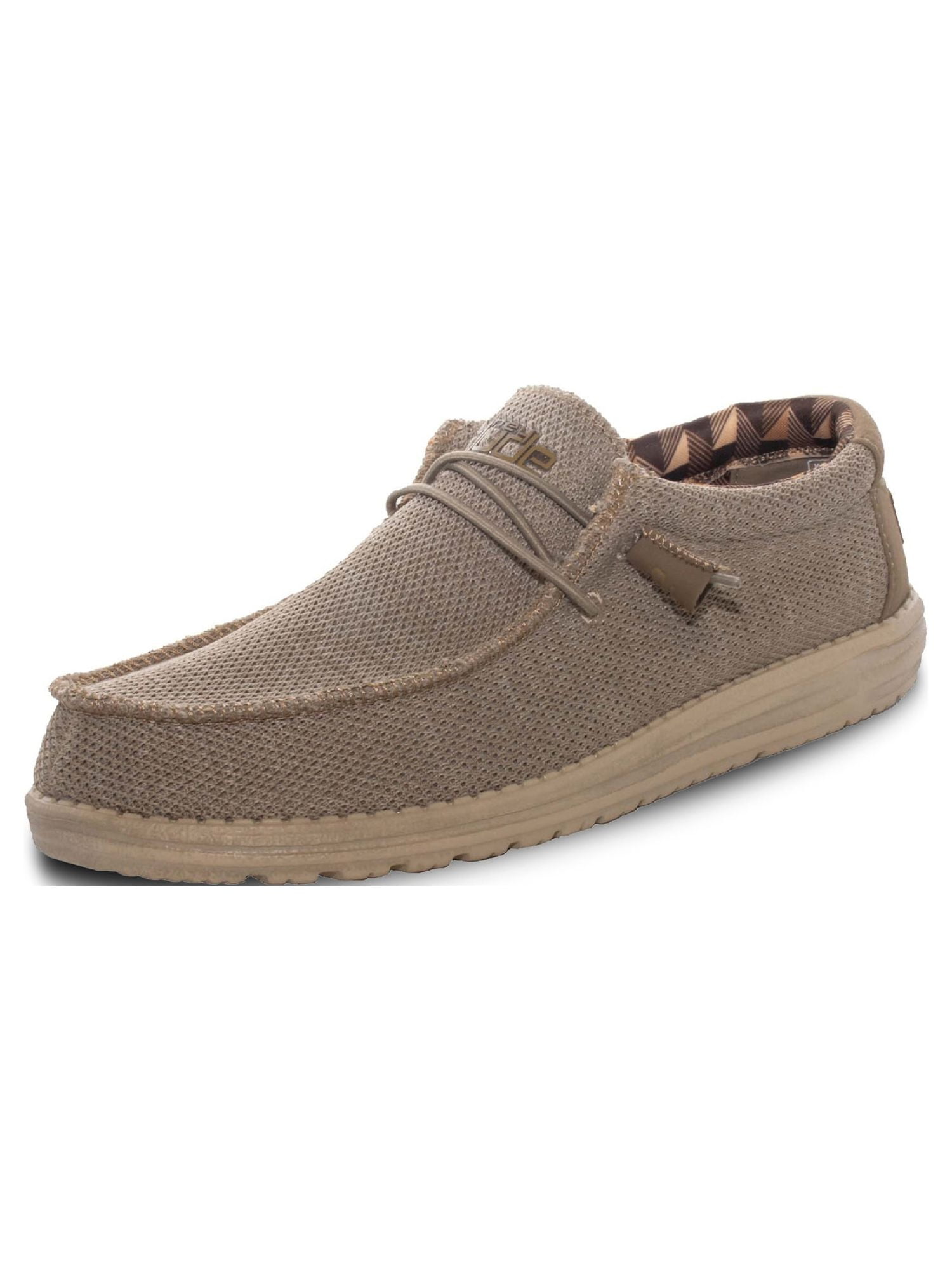 Illustrative example of men's hey dude shoes