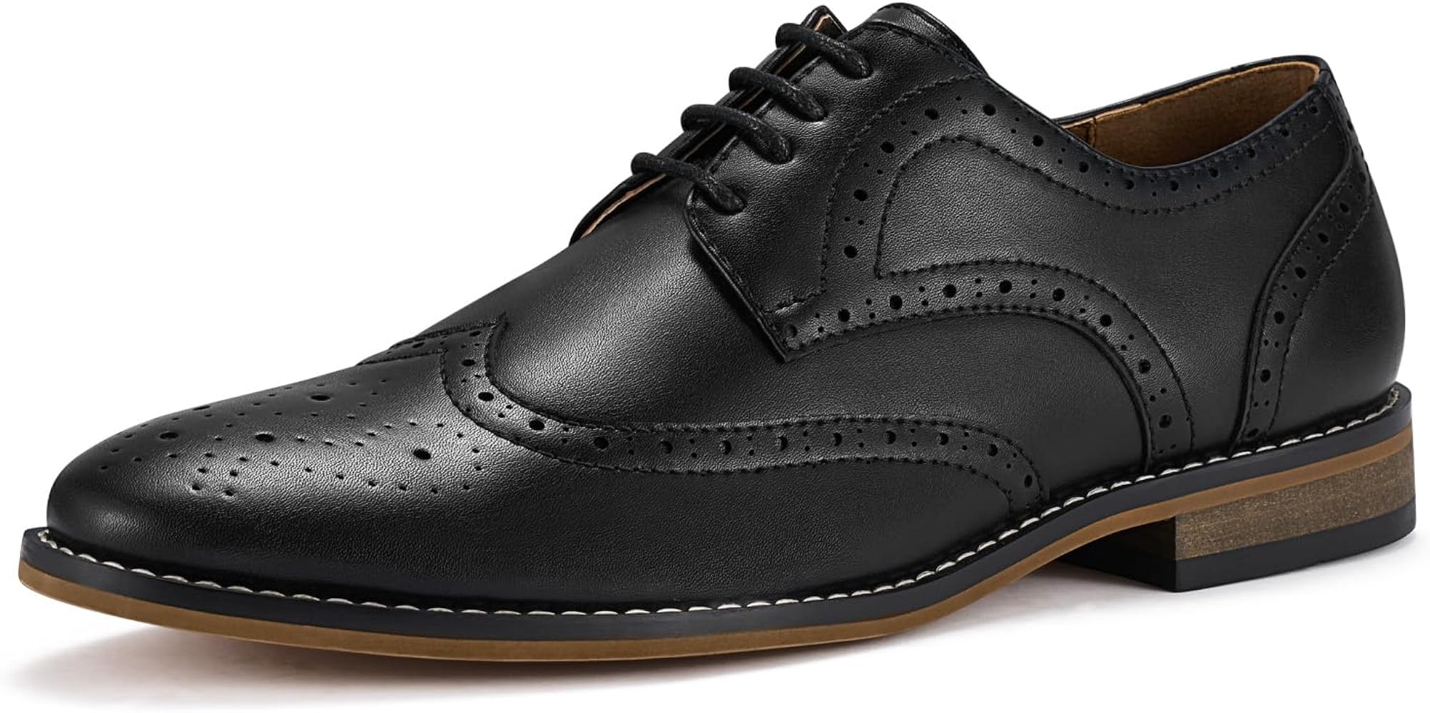 Illustrative example of mens oxford dress shoes