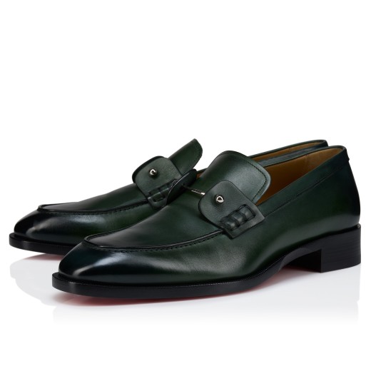 Illustrative example of men's red bottom shoes