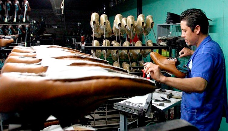 Illustrative example of mexican shoes