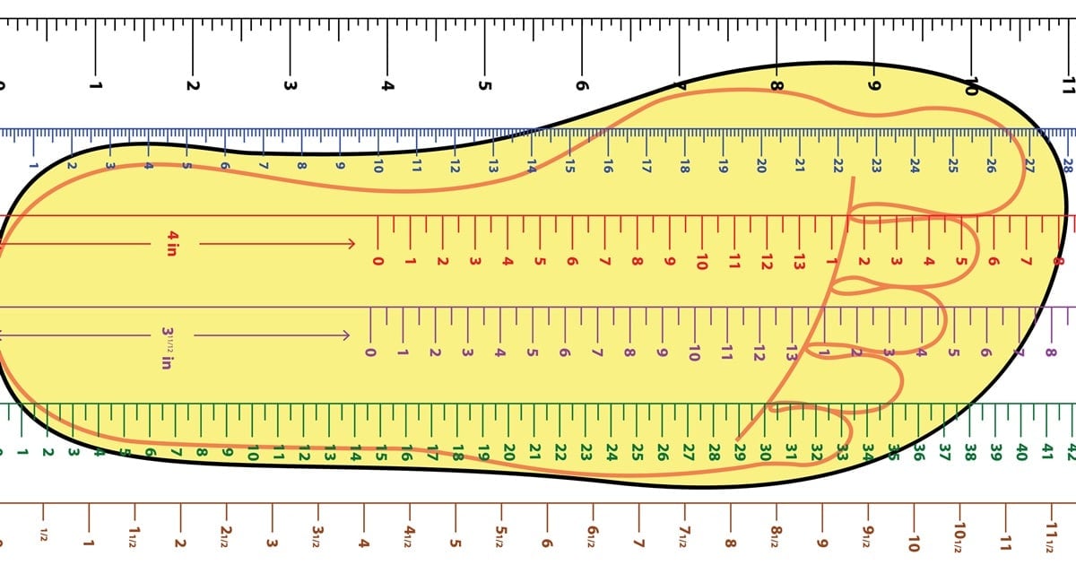 Illustrative example of mexico shoe size to us
