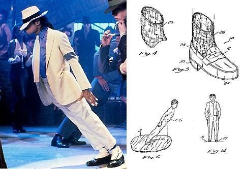 Illustrative example of michael jackson shoes