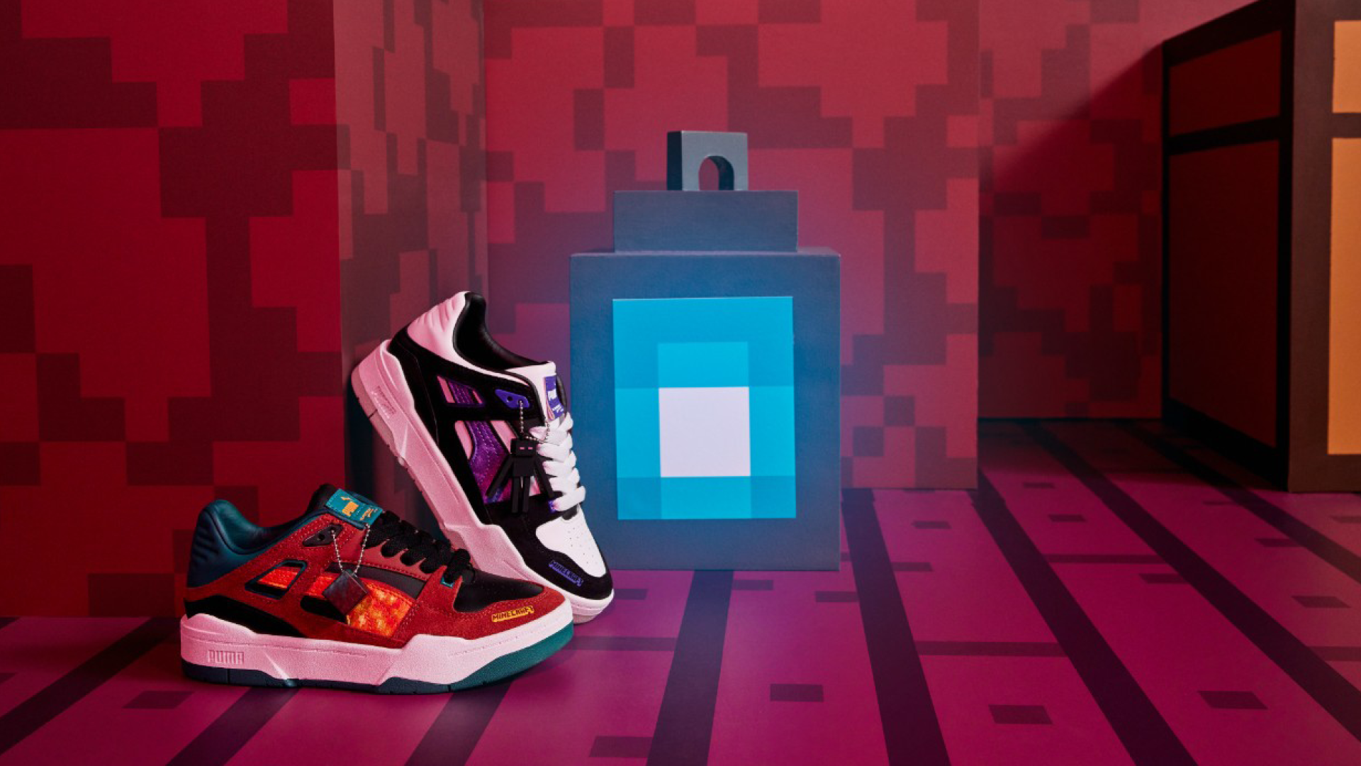 Illustrative example of minecraft shoes