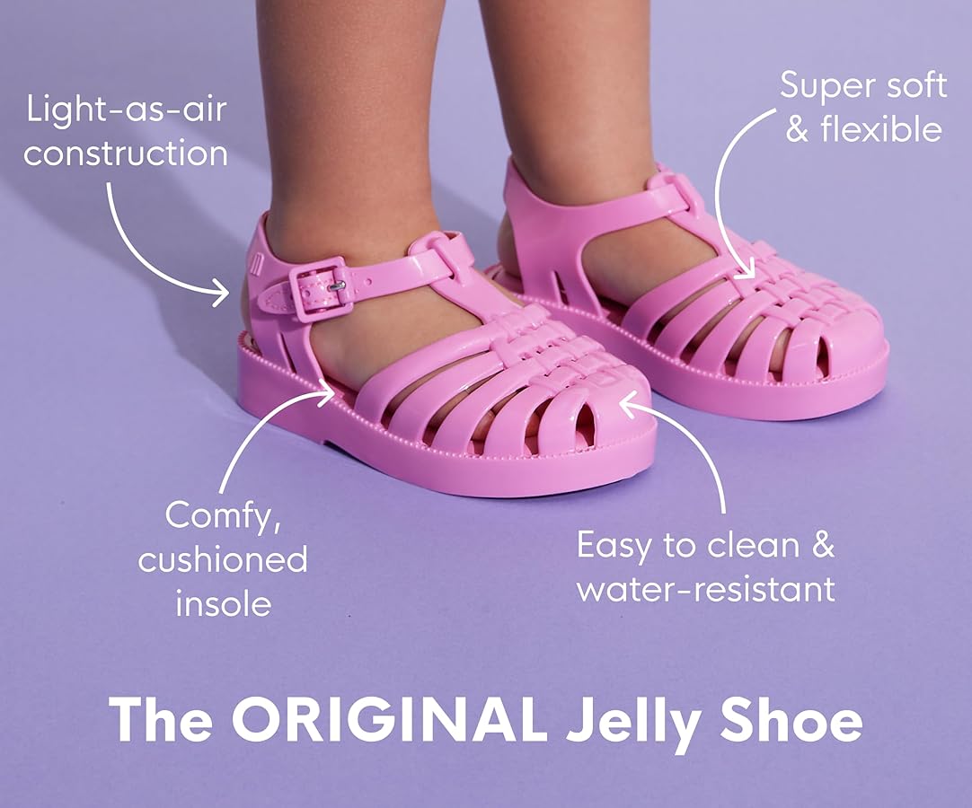 Illustrative example of mini melissa shoes