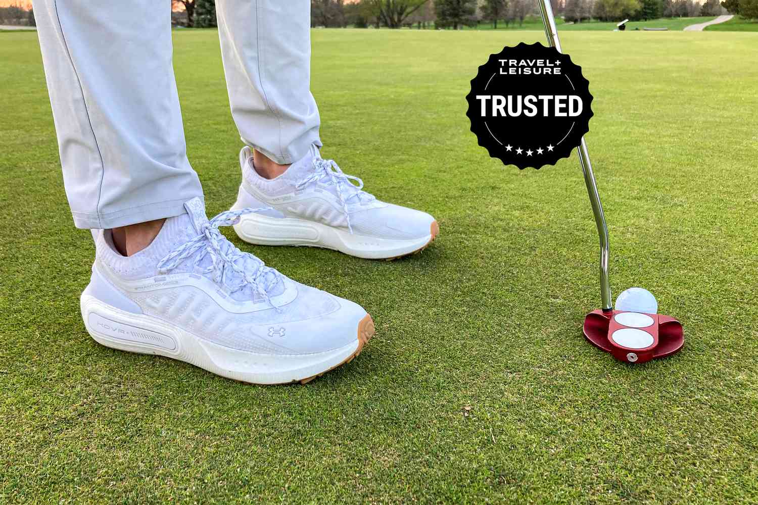 Illustrative example of most comfortable golf shoes