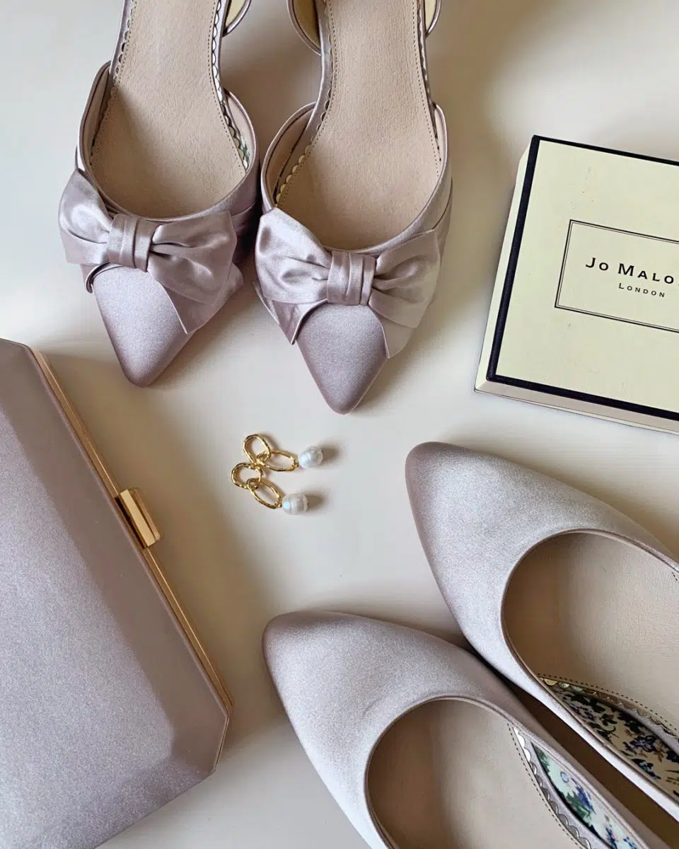 Illustrative example of mother of the bride shoes