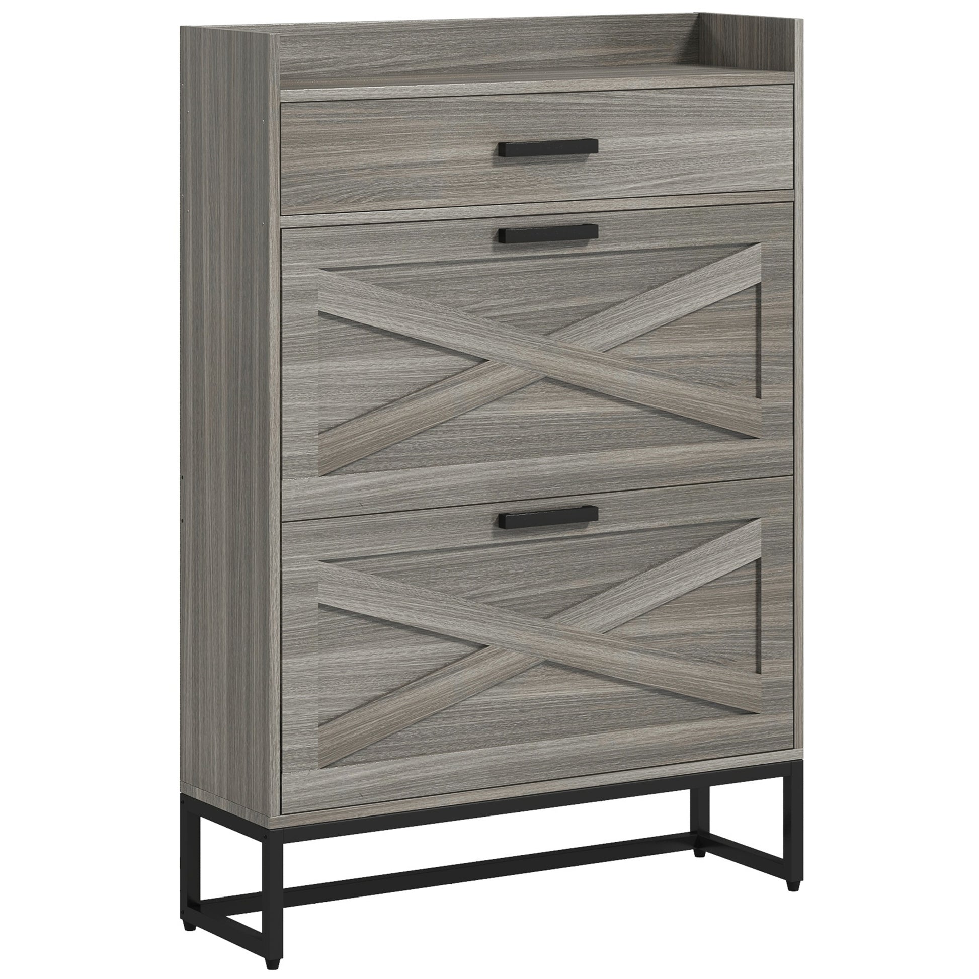 Illustrative example of narrow shoe cabinet