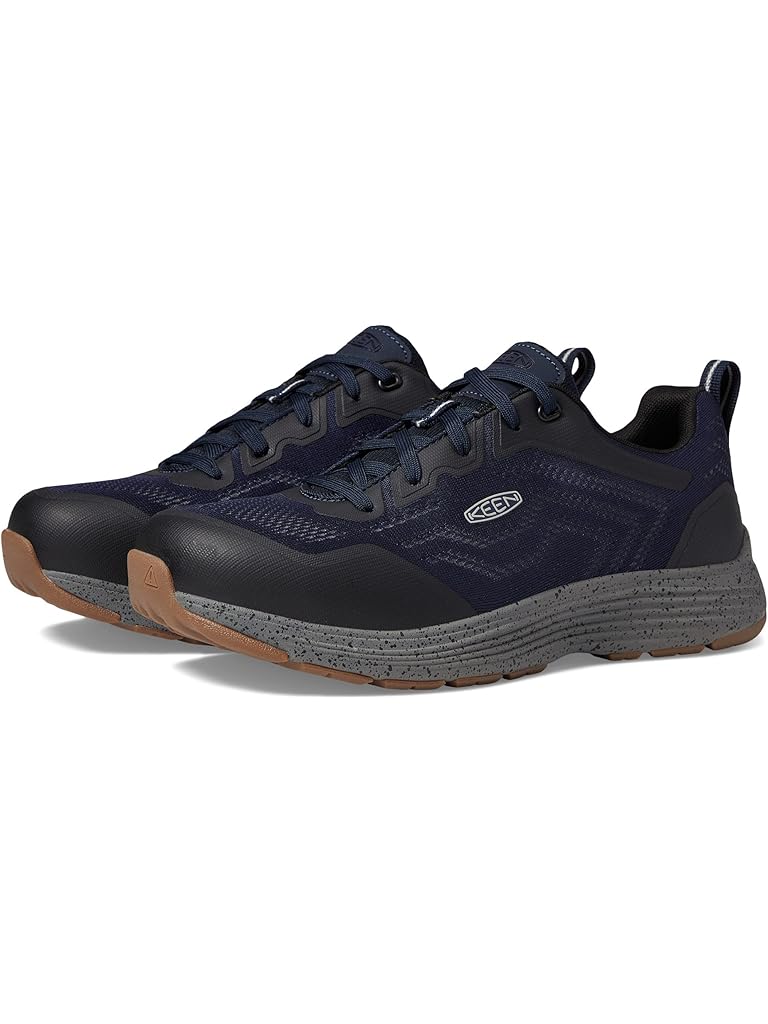 Illustrative example of navy shoes
