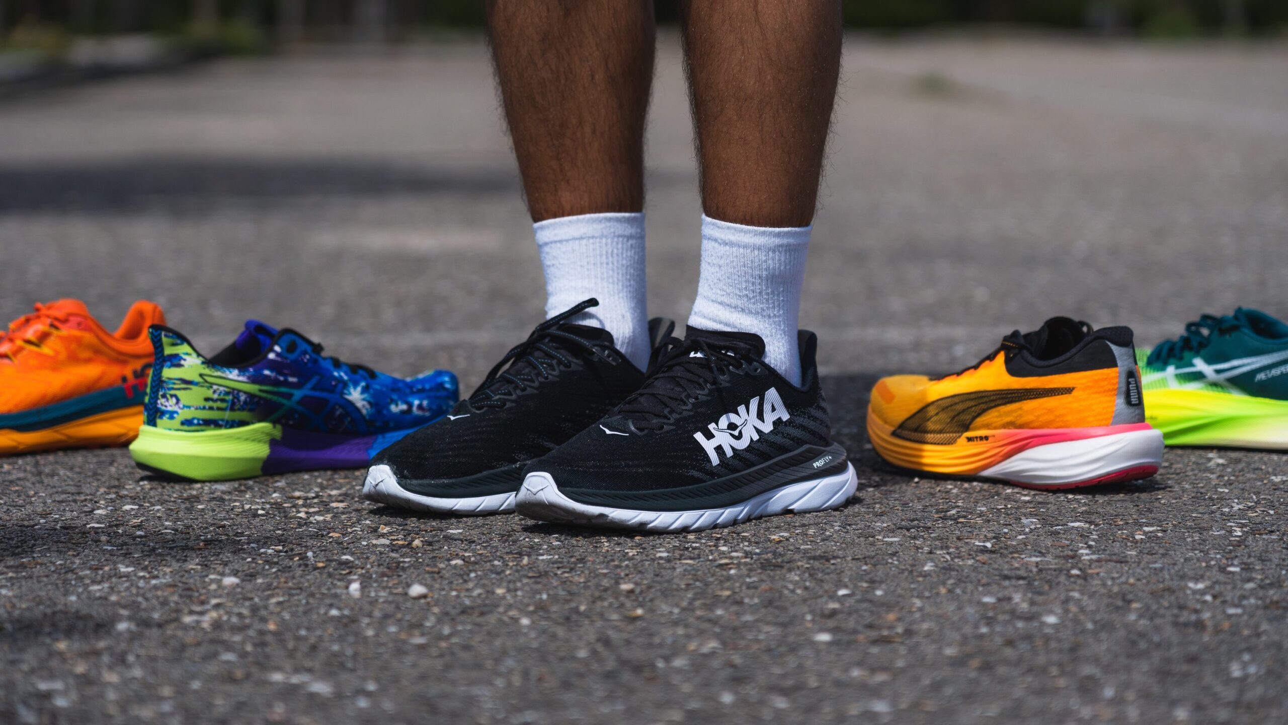 Illustrative example of neutral running shoes