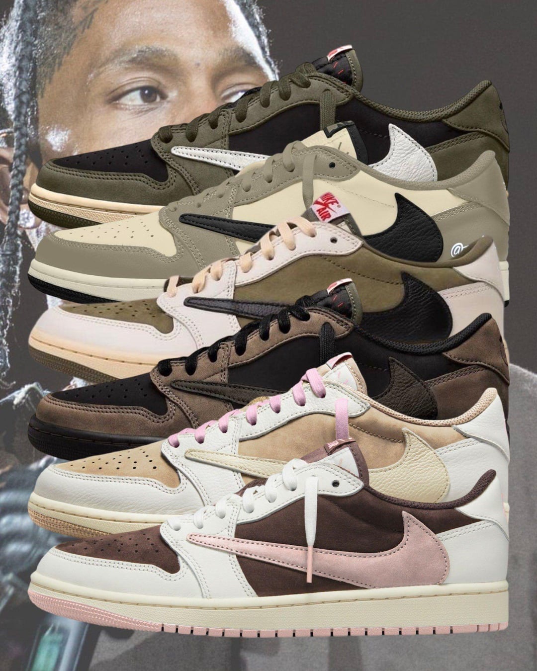 Illustrative example of new travis scott shoes