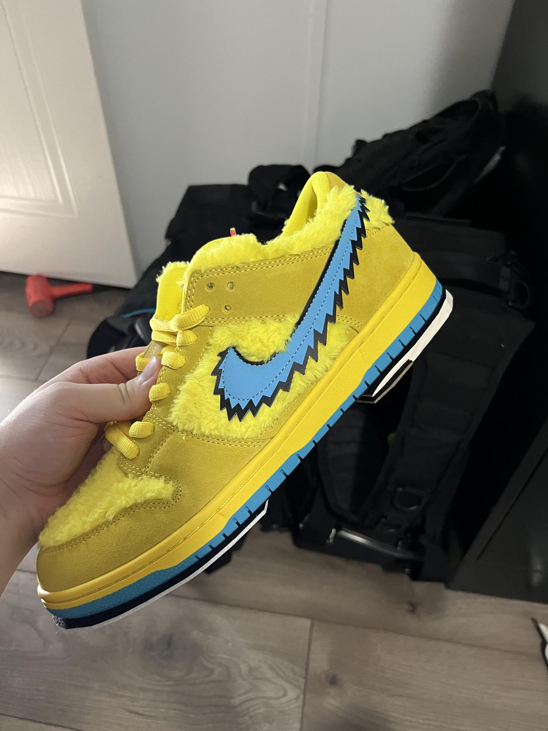 Illustrative example of nike bowling shoes