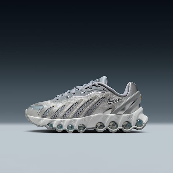 Illustrative example of nike grey shoes