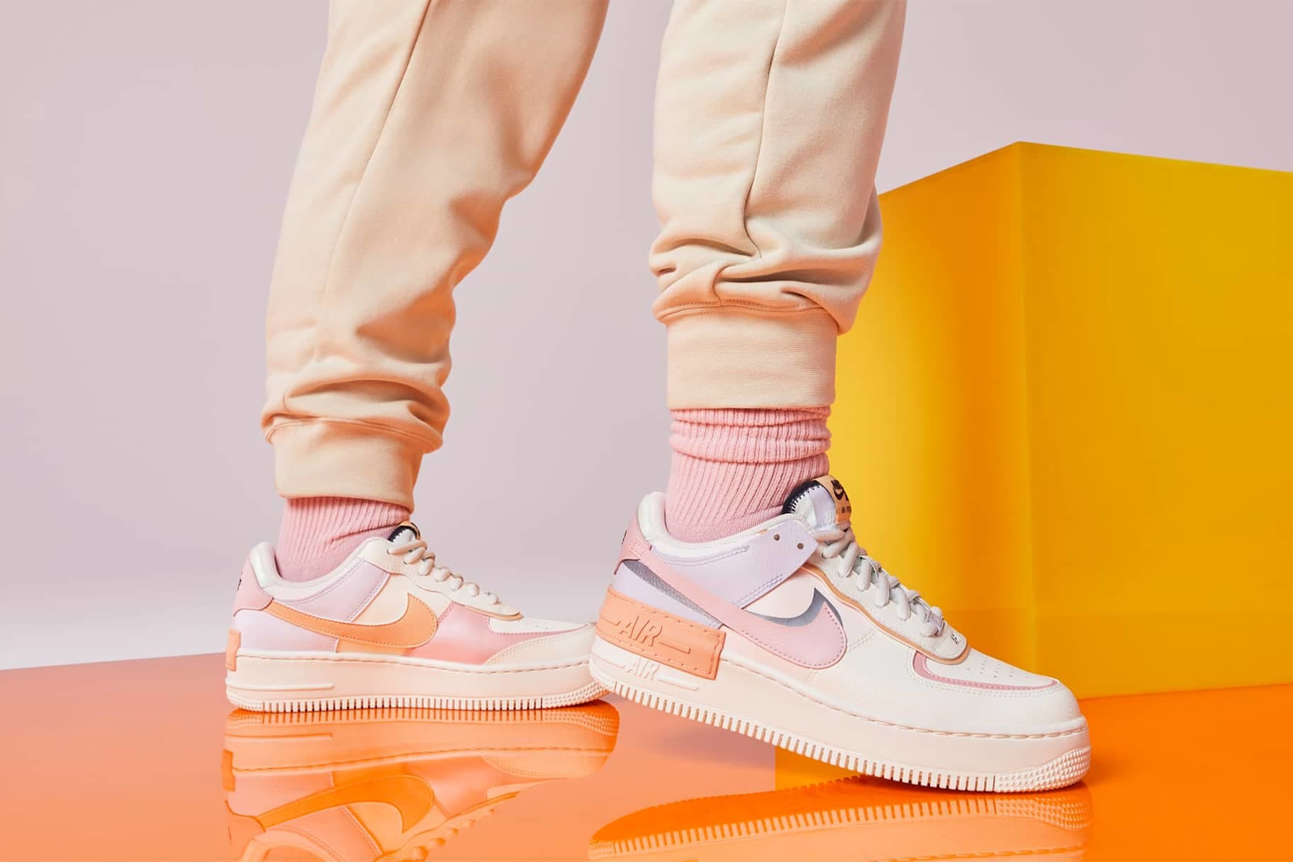 Illustrative example of nike platform shoes