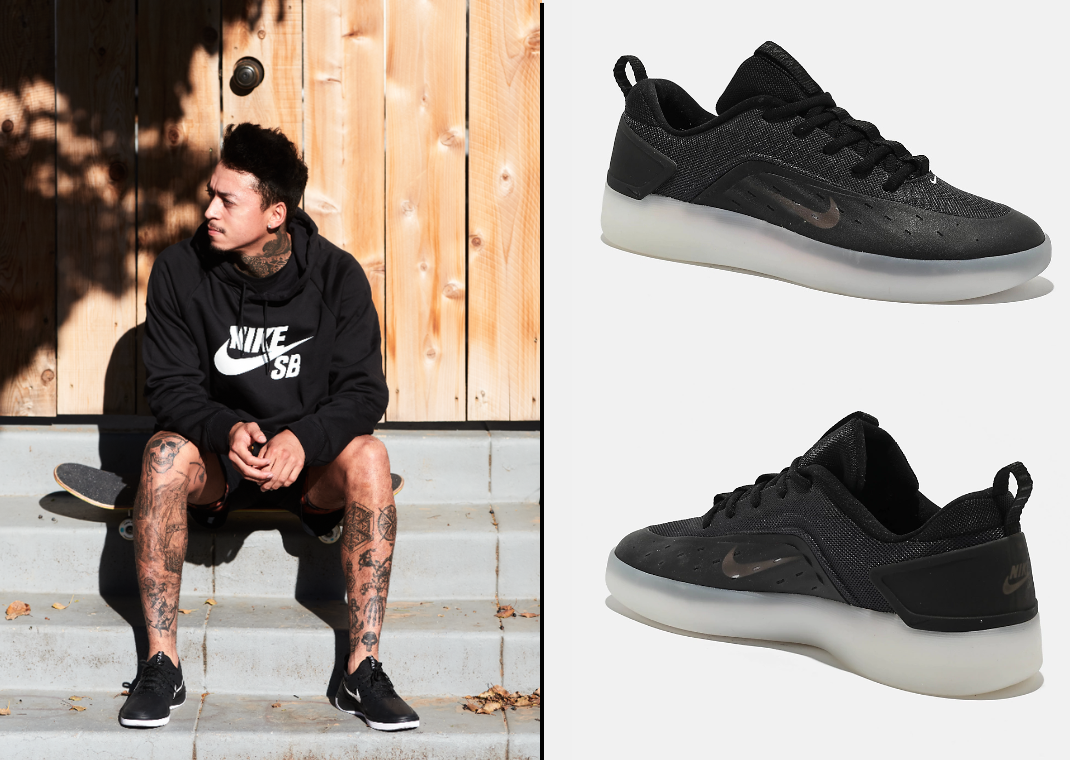 Illustrative example of nyjah huston shoes