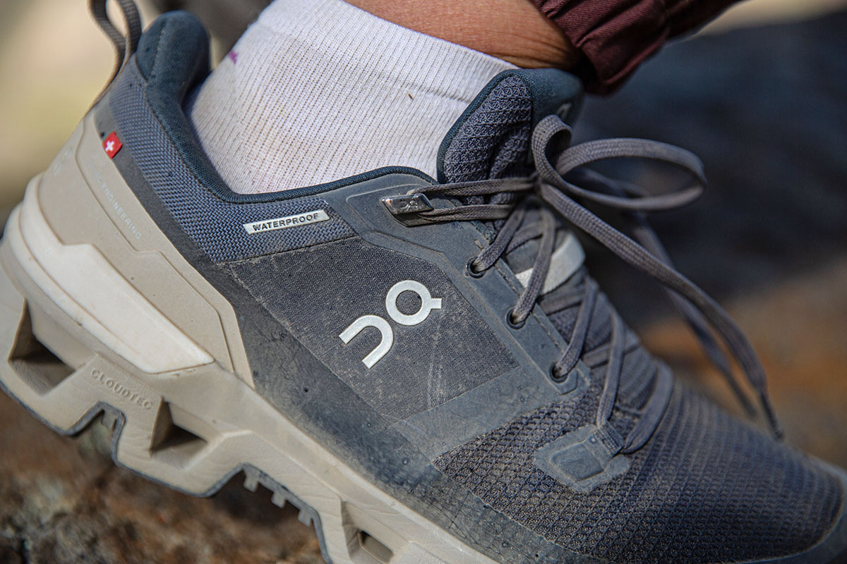 Illustrative example of on cloud hiking shoes
