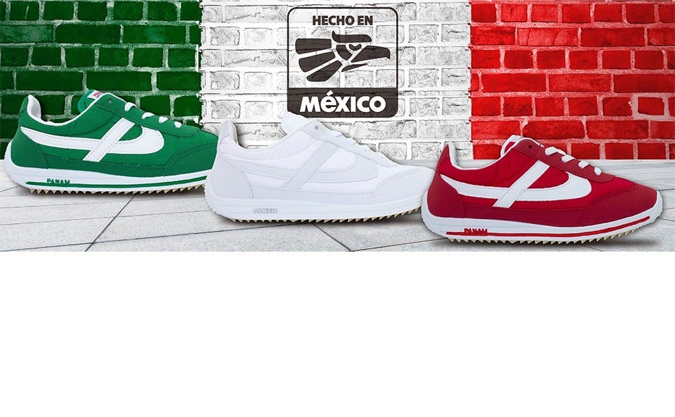 Illustrative example of panam shoes