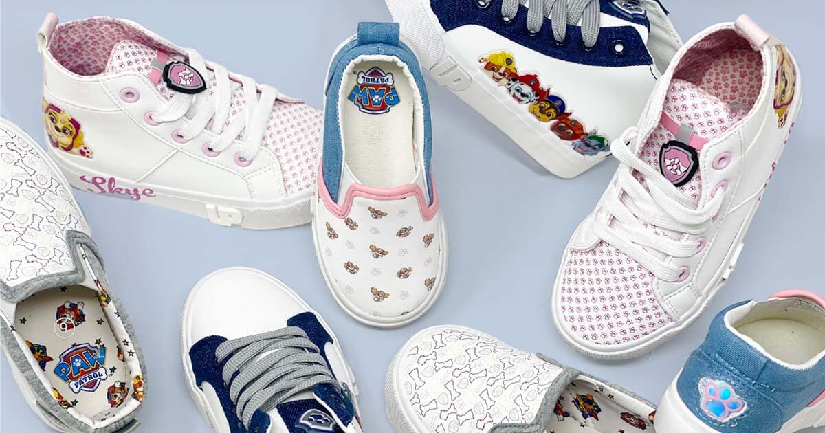 Illustrative example of paw patrol shoes