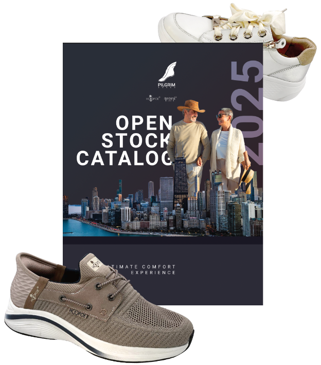 Illustrative example of pilgrim shoes