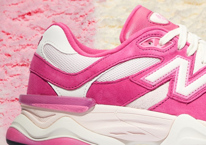 Illustrative example of pink new balance shoes