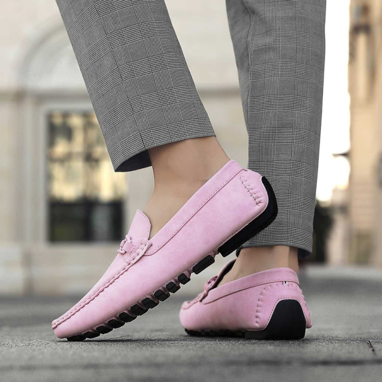 Illustrative example of pink shoes men