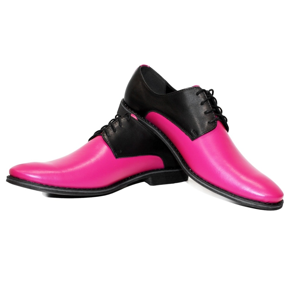 Illustrative example of pink shoes men