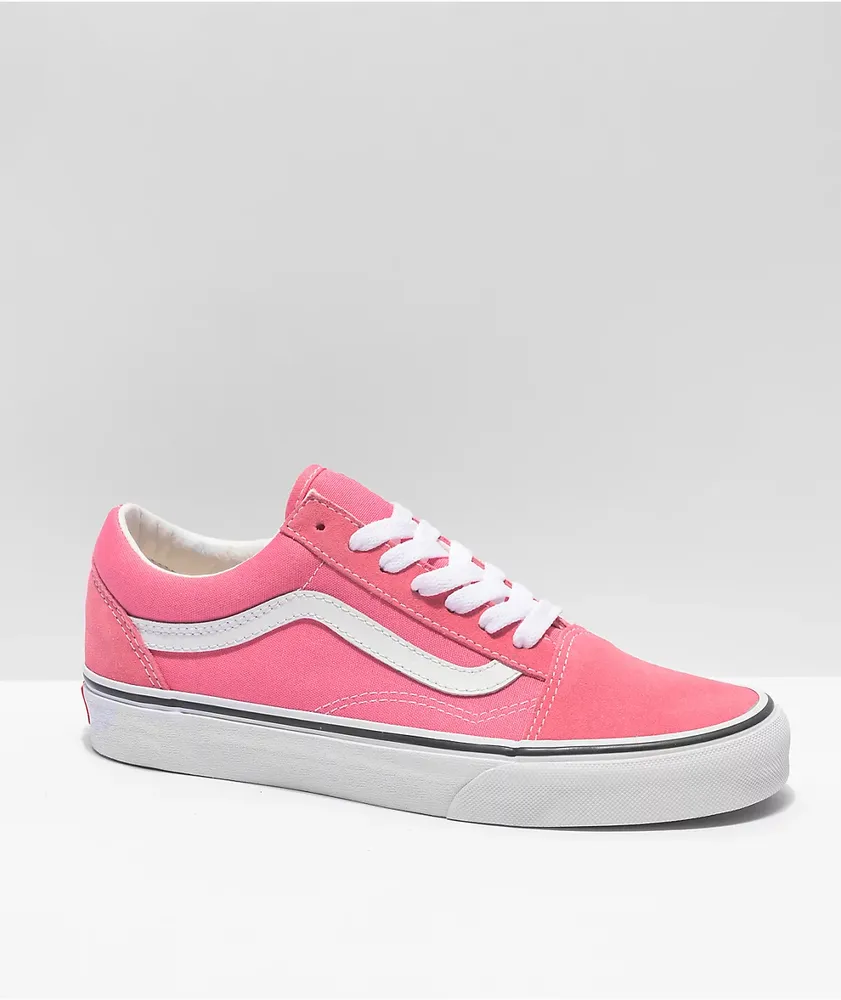 Illustrative example of pink vans shoes