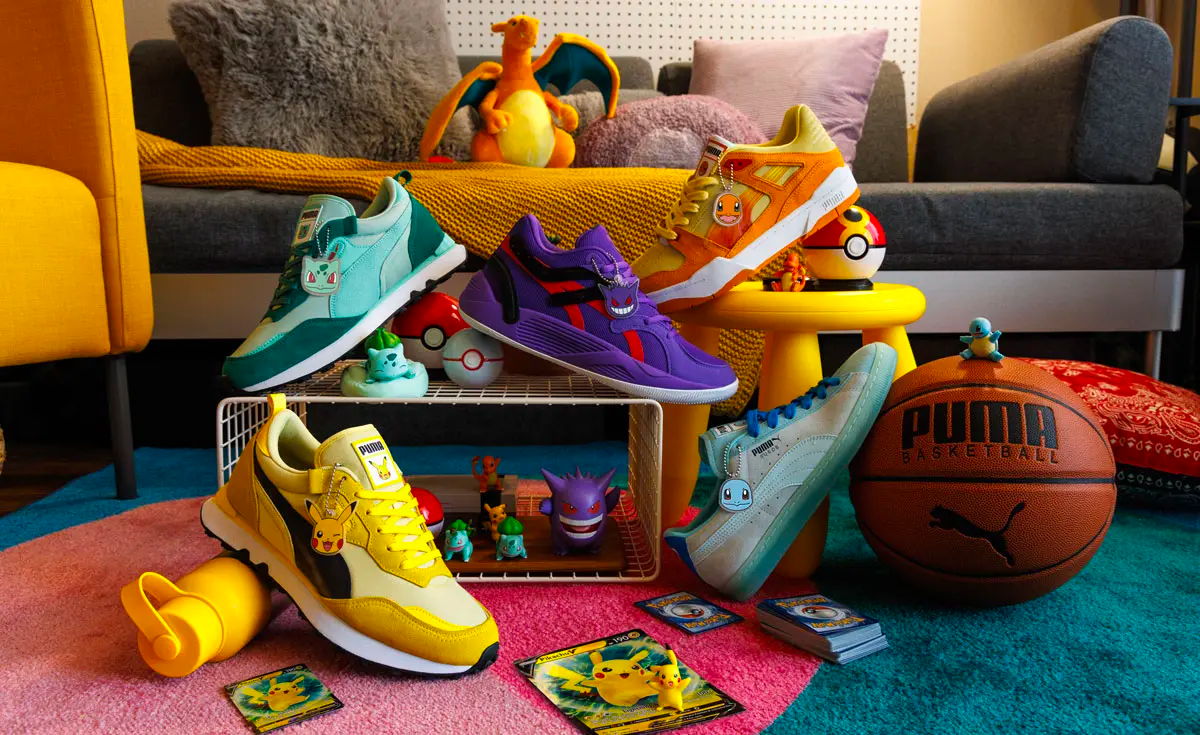 Illustrative example of pokemon shoes