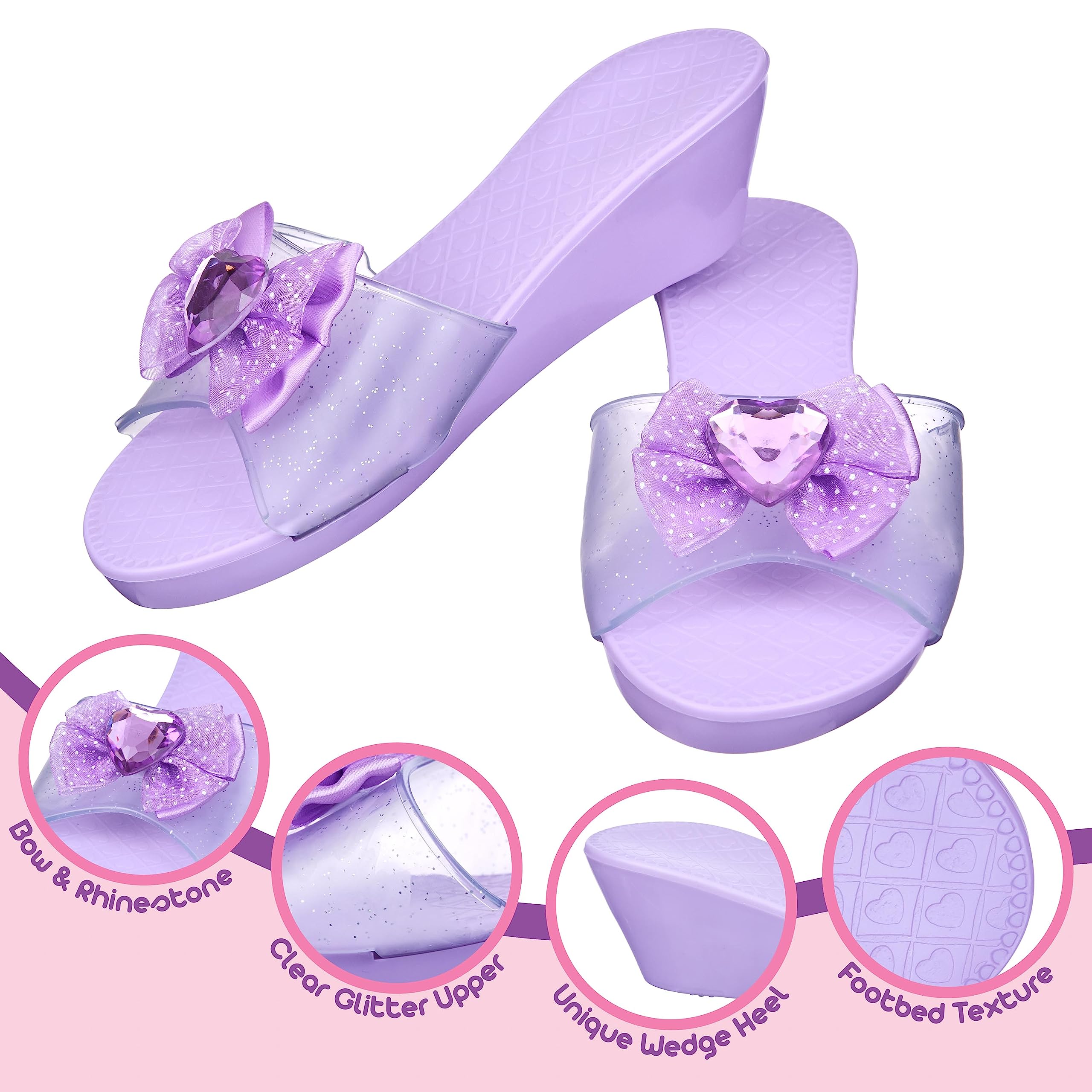 Illustrative example of princess shoes