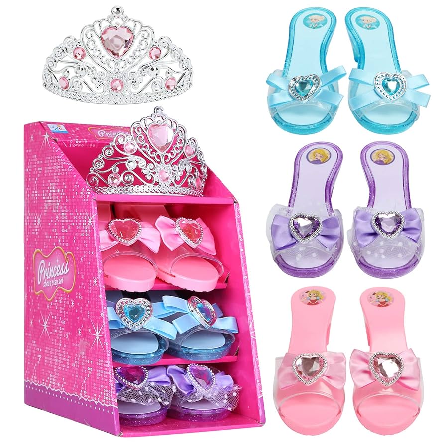 Illustrative example of princess shoes