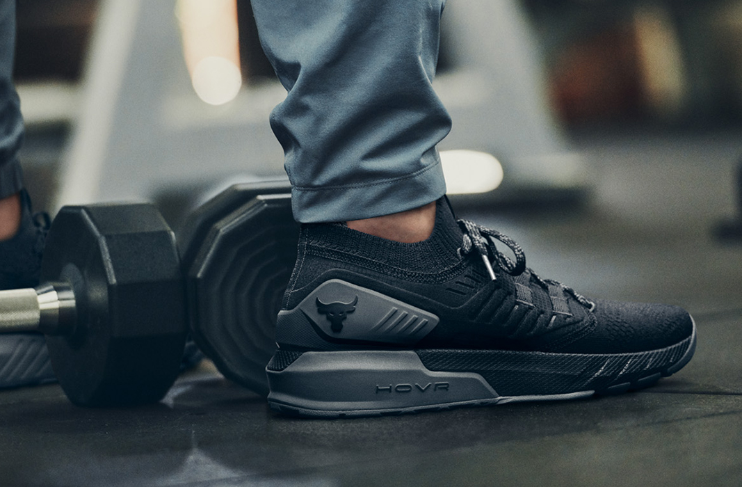 Illustrative example of project rock shoes