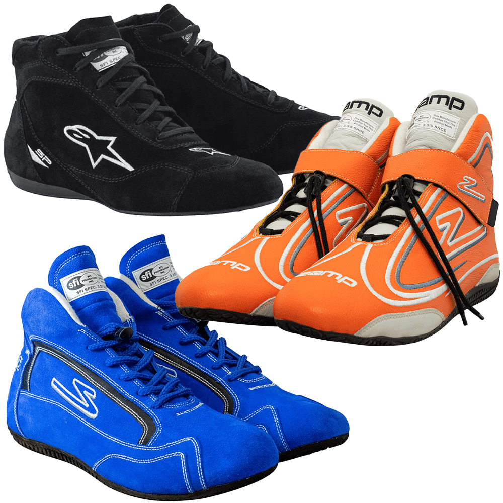 Illustrative example of racing shoes
