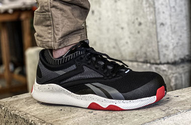 Illustrative example of rebook shoes