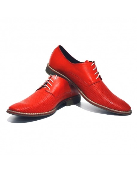 Illustrative example of red dress shoes