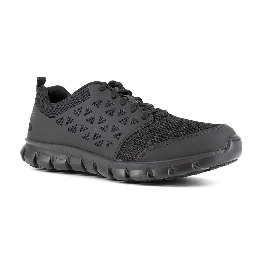 Illustrative example of reebok work shoes