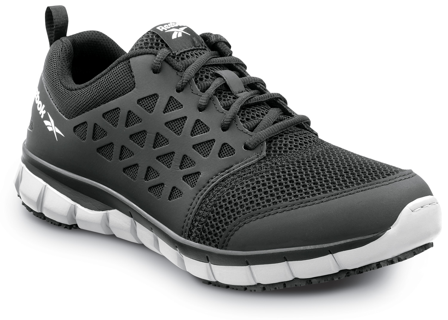 Illustrative example of reebok work shoes