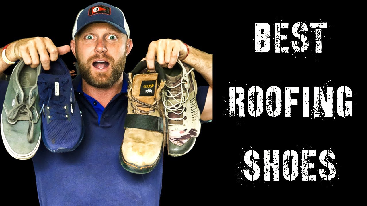 Illustrative example of roofing shoes