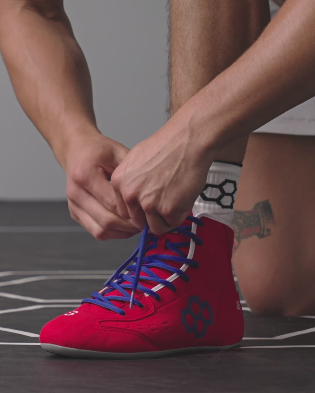 Illustrative example of rudis wrestling shoes