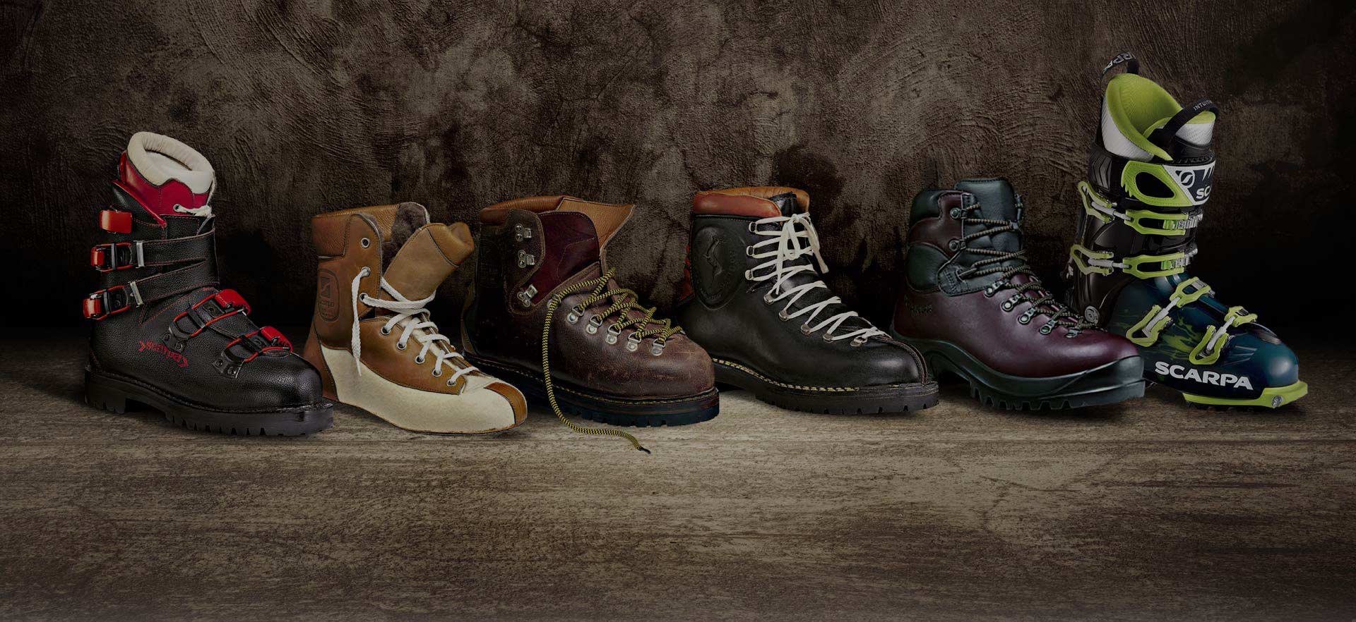 Illustrative example of scarpa shoes