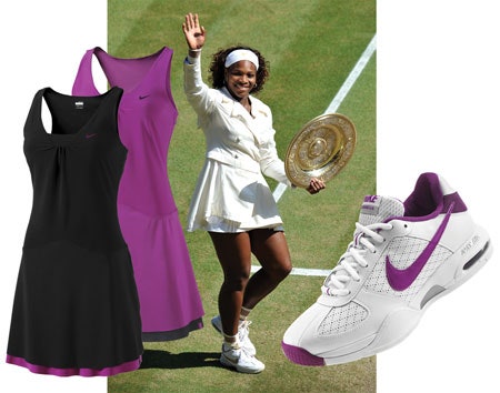 Illustrative example of serena williams shoes