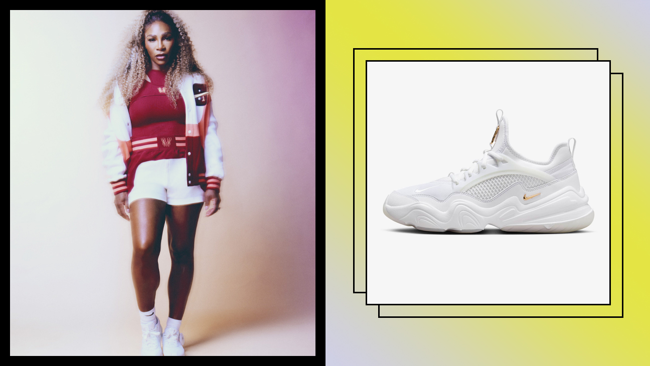 Illustrative example of serena williams shoes
